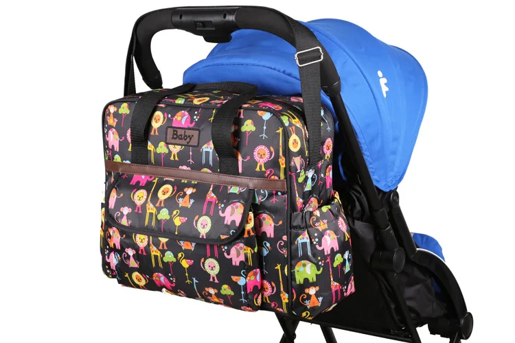 Модная мама Материнство сумка для переноски подгузников большая Ёмкость для детских подгузников, сумка для мамы уход сумки для ухода за