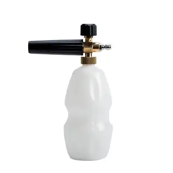 

Factory direct adjustable PA high pressure foam pot cleaning machine special car wash water gun quick plug foam pot wholesale