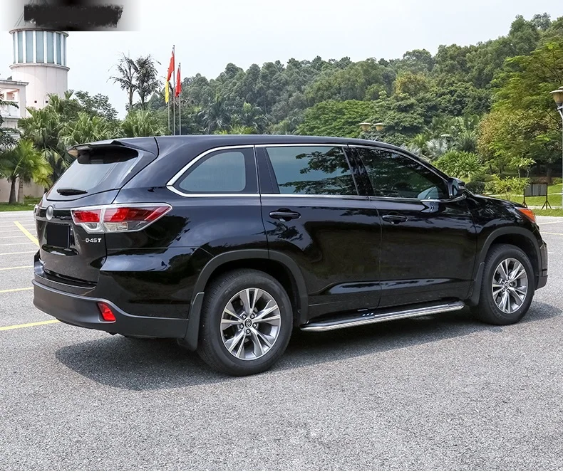 Высокое качество алюминиевого сплава для Toyota Highlander 19 подножка Бег доска Nerf бар для езды на велосипеде
