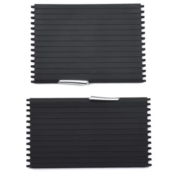 

Car Center Console Cover Slide Roller Blind Car Mounts Drinks Holders For X5 E70 X6 E71 2008-2014 Water Cup Rack Car Styling(Bac