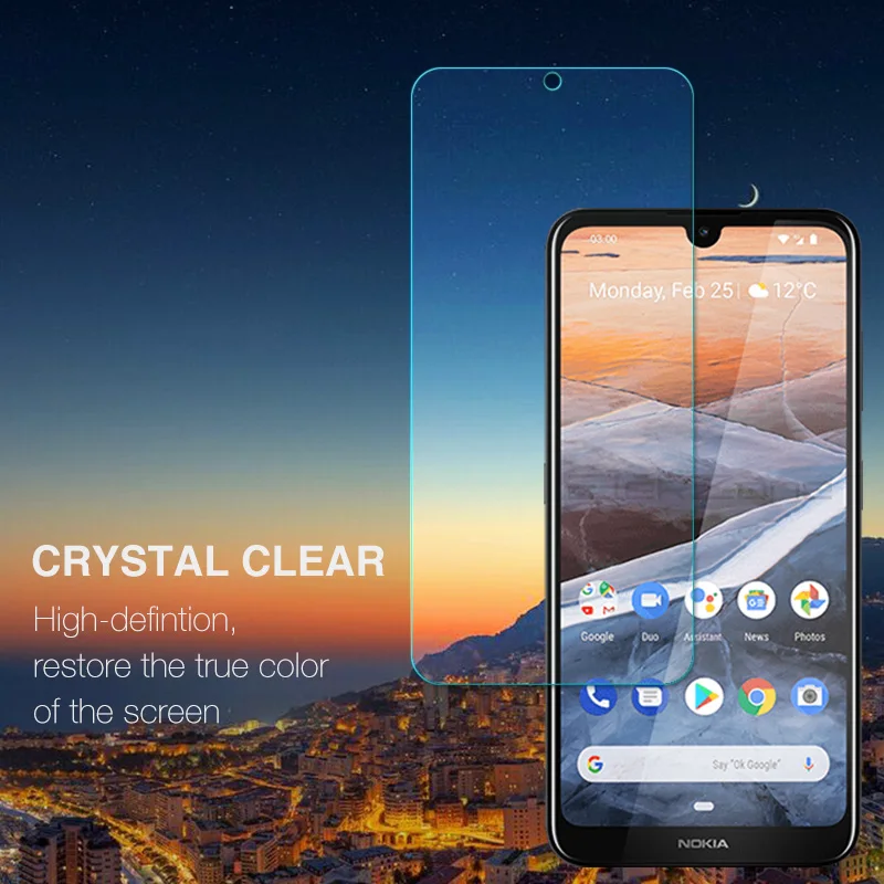 Закаленное стекло для Nokia 3 2 шт./лот Защитное Защитная пленка экрана 6 26