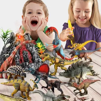 

Action & Toy Figures Large Plastic Dinosaur Model Simulated Animals Realistic Collection Animal Collection Model Toys