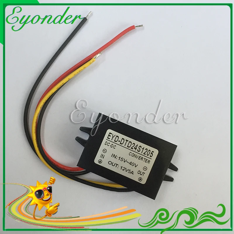 

Waterproof 24 volt to 12 volt 24v to 12v dc dc converter 8a 96w step down buck power supply