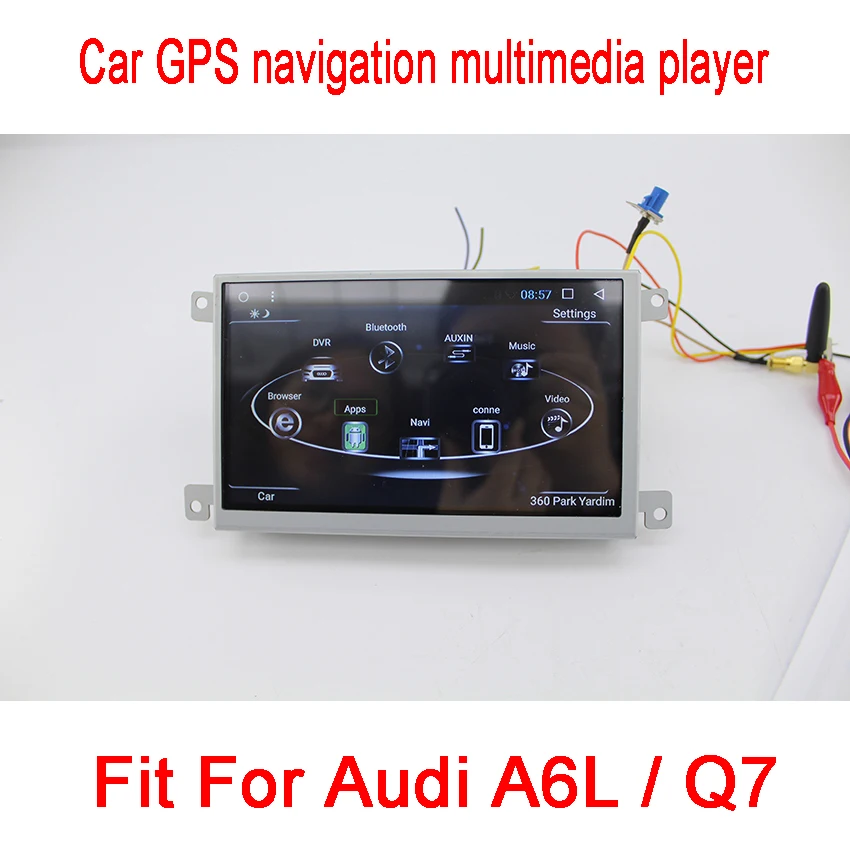 Автомобильный медиаплеер YESSUN Android система для Audi A6L / Q7 2006 ~ 2015 радио стерео GPS