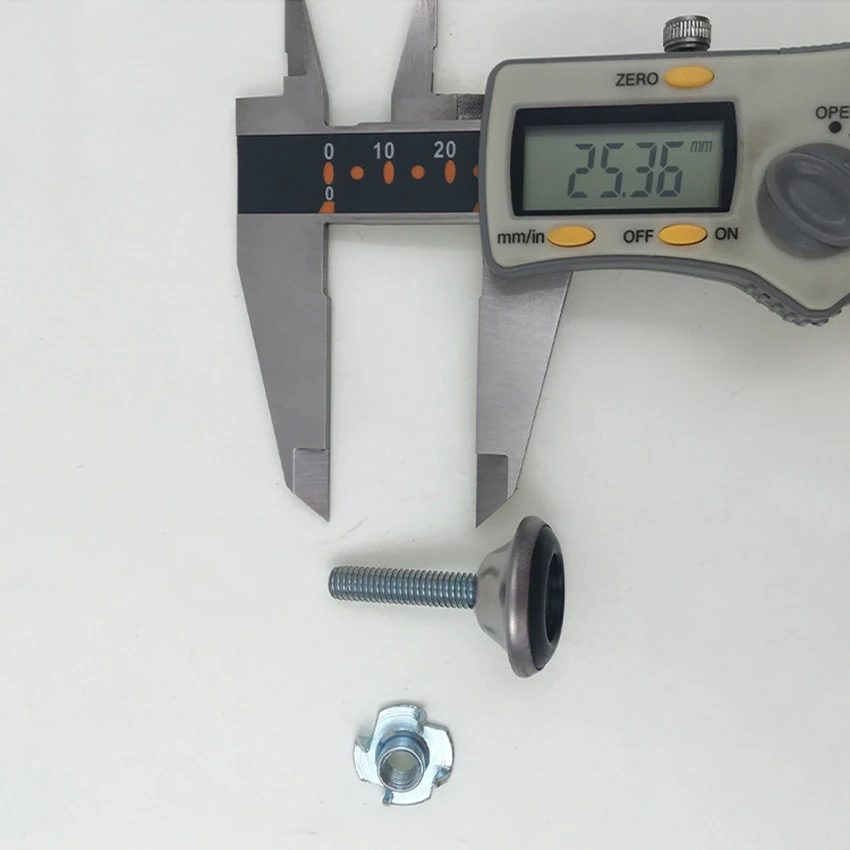 4PCS/Lot Heavy Duty Furniture Levelers Adjustable Furniture Legs Levelers, Leveling Feet for Tables Chair Cabinet Sofa, M6 Nut