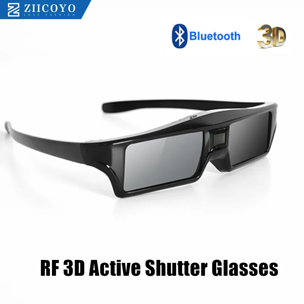 Оригинальные 100% универсальные 3D Bluetooth перезаряжаемые активные очки с затвором