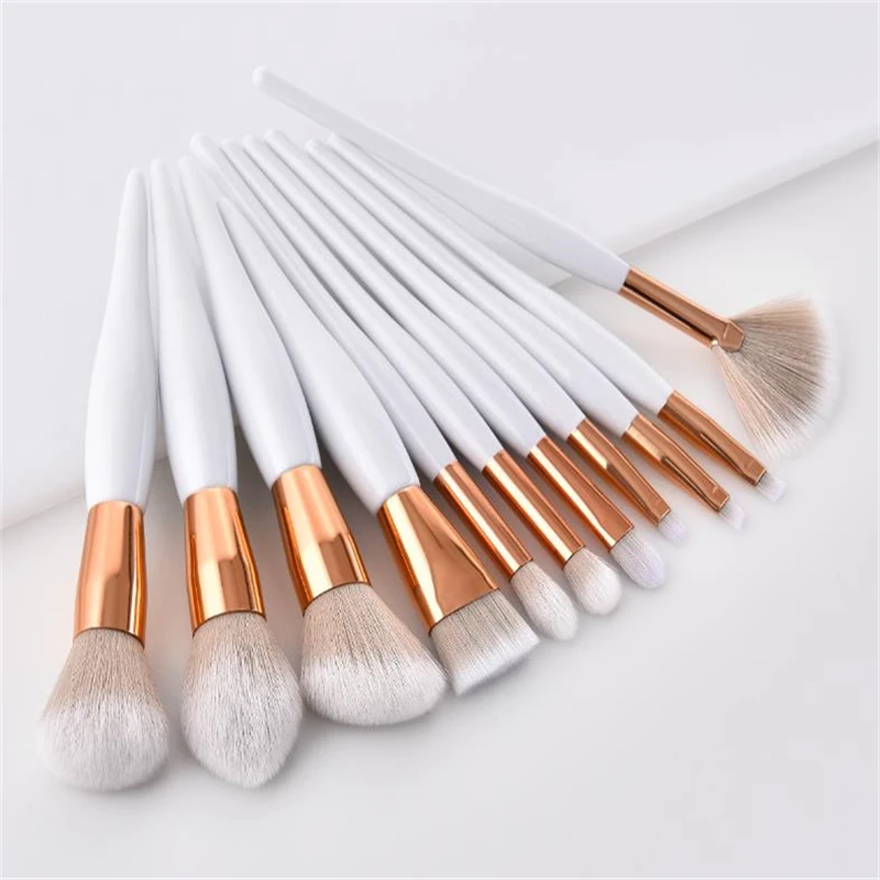 1Pc Flame Top Tapered Makeup Brush High Quality Foundation Powder Contour Highlighter Blending Cosmetic Beauty 2 Styles | Красота и