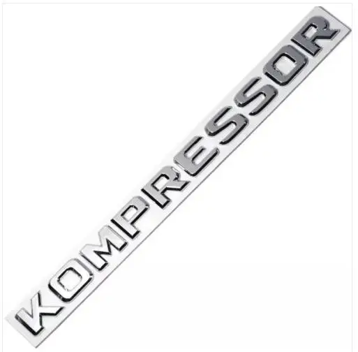 Для Kompressor Хромовая табличка эмблема CLK SLK SL CLS ML GL A B C E S класс Mercedes|Эмблемы| |