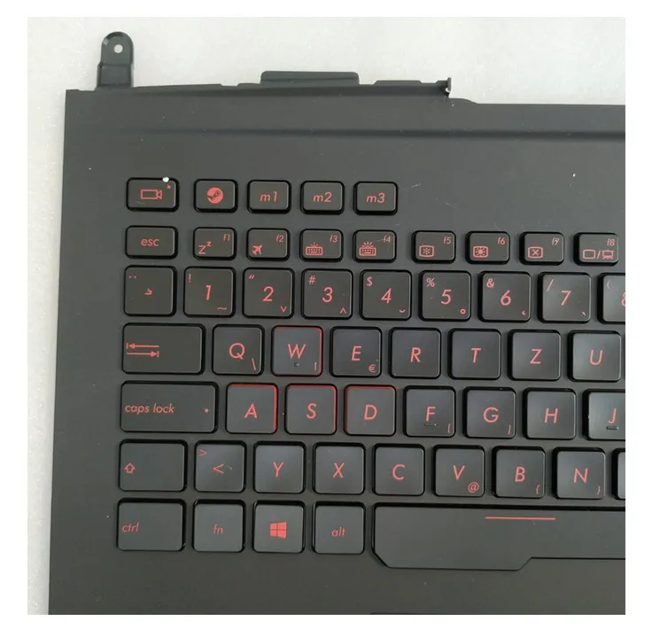 Wellendorff новый для 17 дюймового Asus G751J G751JL G751JM G751JT Подставка рук верхняя клавиатура