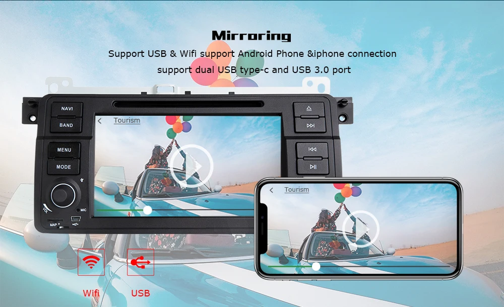 4G Оперативная память 32G Встроенная память автомобильный DVD плеер 1 Din Android 9,0 для BMW E46 M3 318i/320/325/330/335 Rover 75 мг ZT купе gps навигации OBD Cam