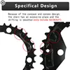 104/64 BCD Bicycle Chainring 24/26/32/38/42t MTB Chain Ring Double/Triple 10Speed Chainwheel for Shimano Crankset ► Photo 3/6