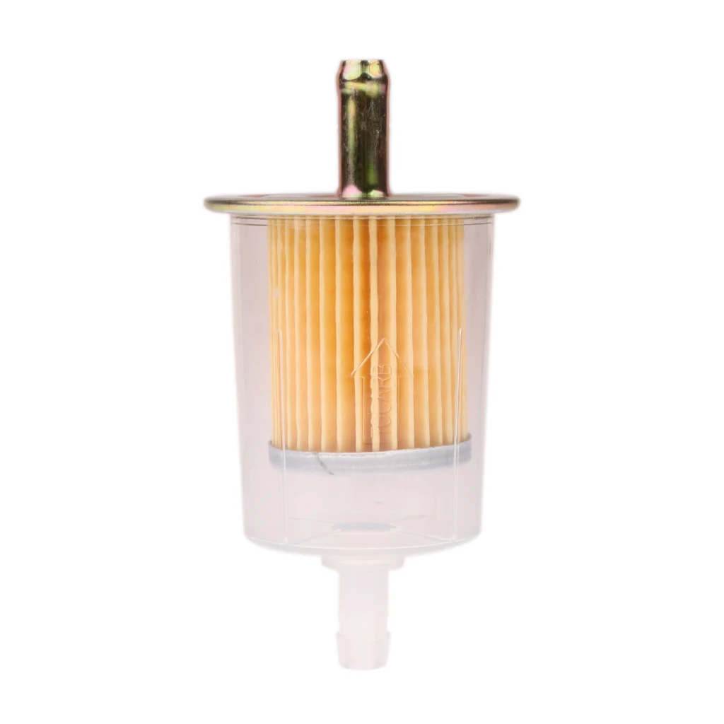 8mm 5/16'' Inline Gasoline Fuel Filter Universal Fit for Car Carberator Engine NOS Fits for Jeep For Bobcat