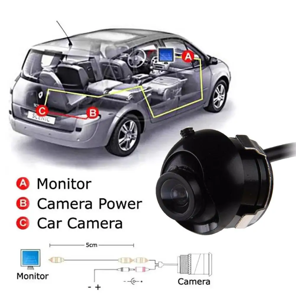 

Car rear view camera Motor vehicle camera 360 Degree Car Rear View Camera Panoramic Parking Camera Waterproof
