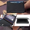 YATBEST Men's Wallet With Air Tag Positioning Slot Ultra-Thin Portable Card Bag RFID Anti-Theft Credit Card Holder 5