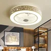 50 CM Ceiling Fans with Lights 6 Speeds APP+Remote Control Iron Fan Light Led 3 Color Dimmable Bedroom Living Room Fan Lamp 4