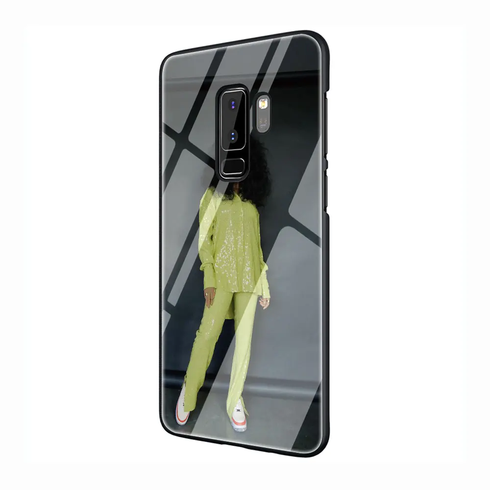 G11 Певица H.E.R Gabi Уилсон закаленное Стекло Телефон чехол для Galaxy S7 edge S8 9 10 Plus Note 8 9 A10 20 30 40 50 60 70 - Цвет: G11