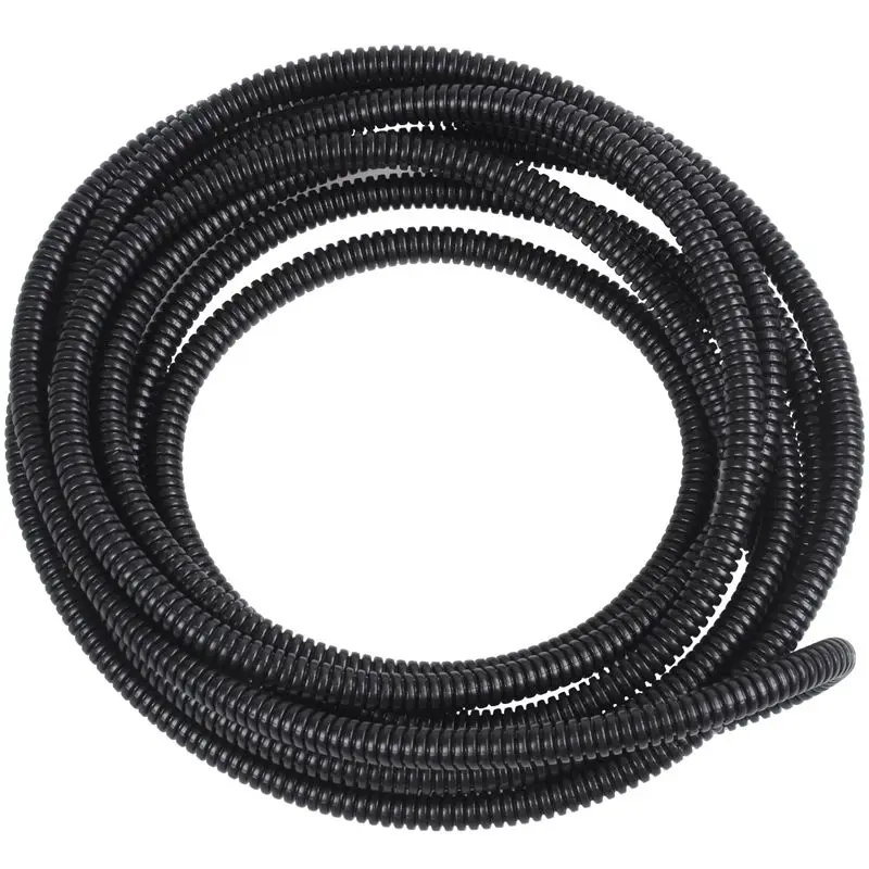 

Hot Sale 4.5M Length 10mm OD Black Automotive Wire Harness Corrugated Tube