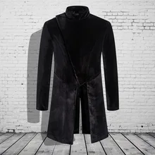 Litthing, зимний стиль, Европейский стиль, мужская повседневная спортивная ветровка с длинным рукавом, Корейская бархатная Мужская одежда для выступлений