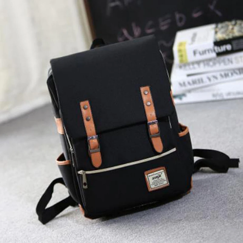 Fashion Laptop Backpack Women Bags Men Travel vacancy Backpacks Retro Casual Bag School Bags For Teenager