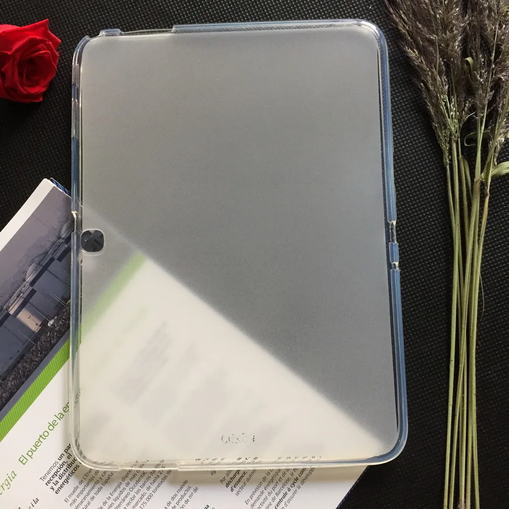 Чехол GT-P5210 из мягкого ТПУ для Samsung Galaxy Tab 3 10 1 P5200 GT-P5200 чехол планшета дюйма задняя