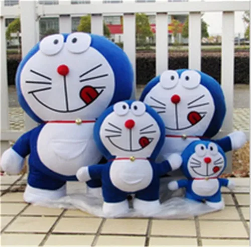 Fancytrader 39'' Pop Anime Japan Big Doraemon Plush Toy Giant Blue Stuffed Cartoon Doraemon Cat Doll Nice Birthday Gift 100cm (11)
