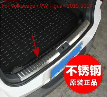 

For Volkswagen Tiguan 2010-2017 High quality stainless steel rear windowsill panel,Rear bumper Protector Sill Car-styling