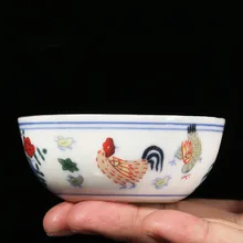 Цзиндэчжэнь керамическая цветная куриная цилиндрическая чайная чашка с вкладышем с серебряным покрытием из стерлингового серебра 999 кунгфу чайная Чаша Черный чай чайная посуда