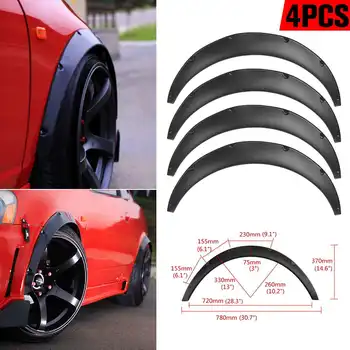 

2" 50mm Universal Car Mud Flaps Mudguard Splash Guards for Fender Extra Wide Body Wheel Arches Mudflaps Accessories