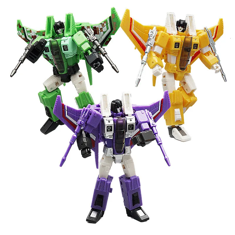 MFT F03 3 в 1 Mech Fans игрушки трансформация G1 Sunstorm Acid Storm F15 Aircraft Mode KO фигурка автомобиля