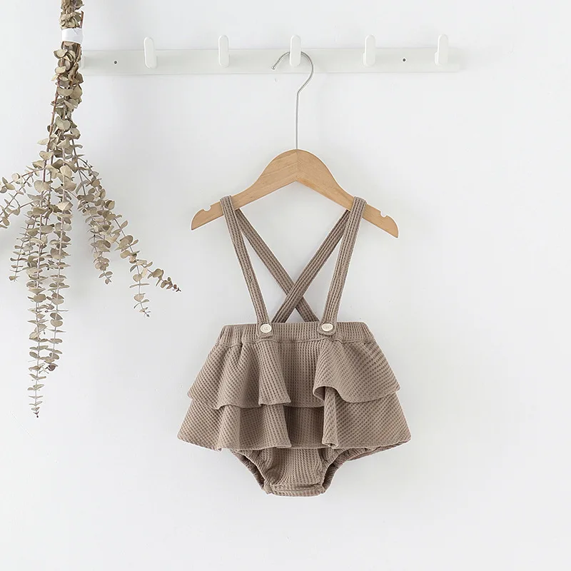 

Newborn Baby Girls Rompers Cute Baby Girls Clothes Infant Kids Knitwear Boys Sleeveless Jumpsuit 0-24months Baby Overalls