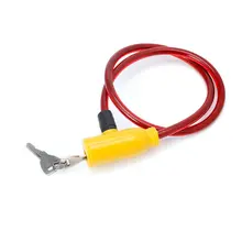 Велосипедный кабель 8x640 мм Противоугонный замок для велосипедов и скутеров с 2 клавишами