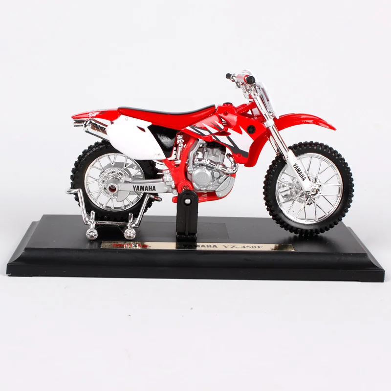Maisto 1/18 1:18 Масштаб Yamaha Road Star 2001 Мотоциклы мотоциклы литой Дисплей модели подарок на день рождения игрушки для мальчиков - Цвет: Yamaha YZ-450F