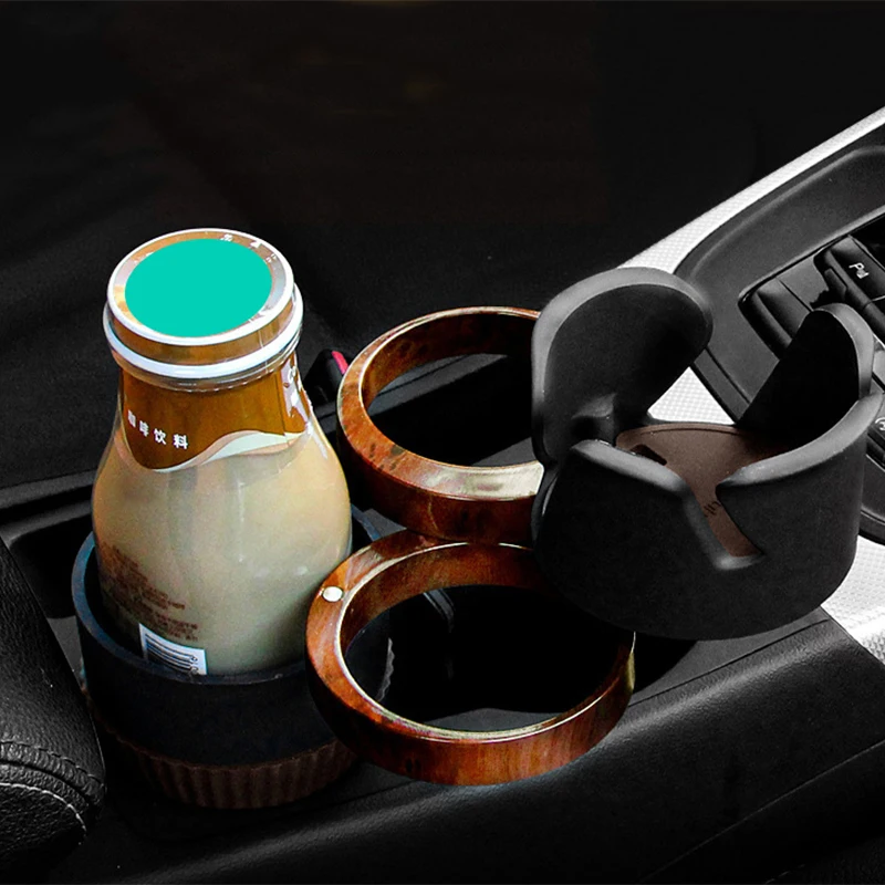 Universal Car Water Cup Holder Multifunctional Auto Storage Box Abs