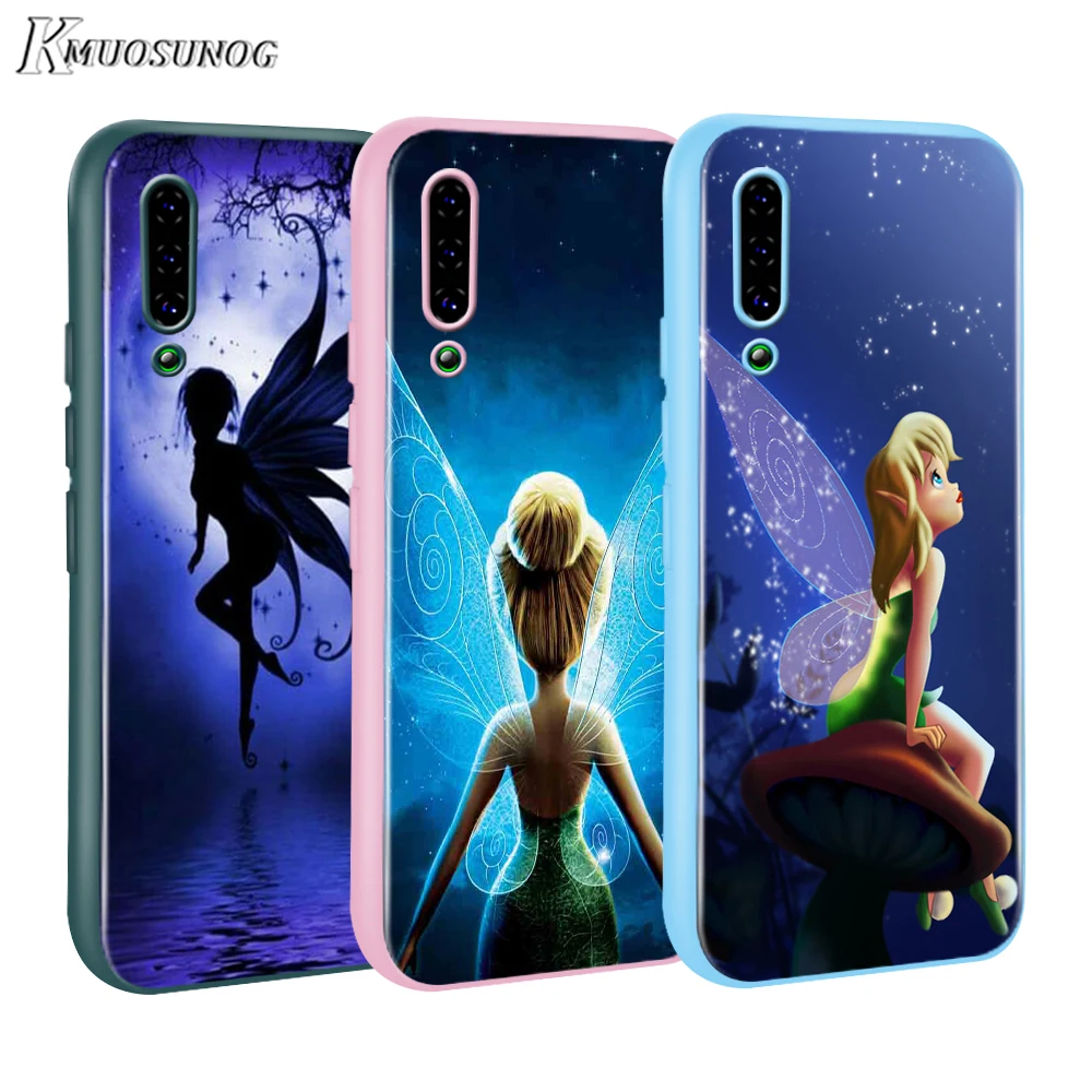 

Wendy Tinkerbell Baseus Candy Color Cover for Xiaomi Mi NOTE 10 9 8 Pro 9T SE A1 A2 A3 CC9 SE Lite F1 Phone Case