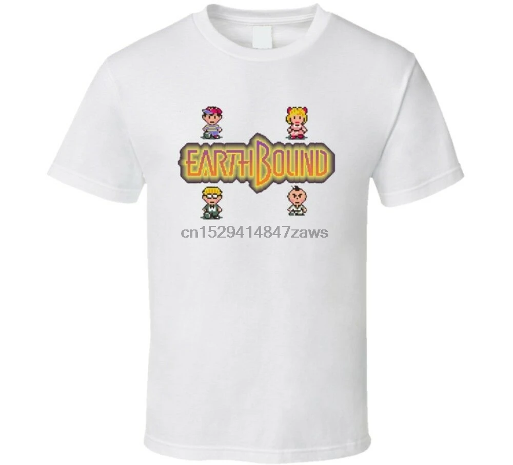 Earthbound Snes 16bit Characters Video Game T Shirt |