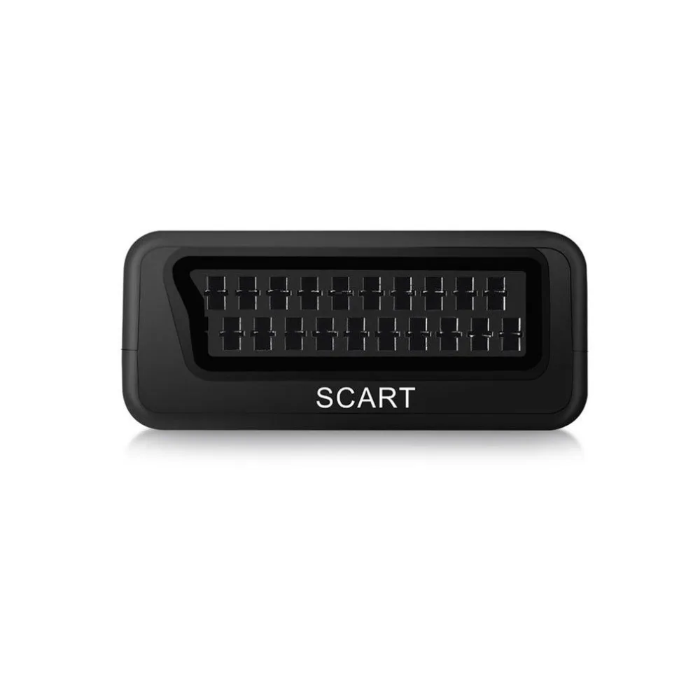  1080P HDMI a SCART Video Audio di Alto Livello Convertitore AV Adattatore di Segnale HD Ricevitore 