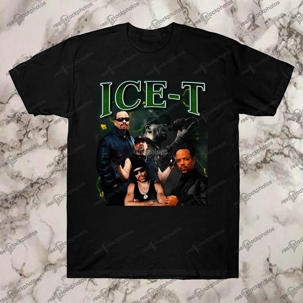 Ice T футболка в стиле хип-хоп рубашка Rap Винтаж 90 s ретро (1) | Мужская одежда