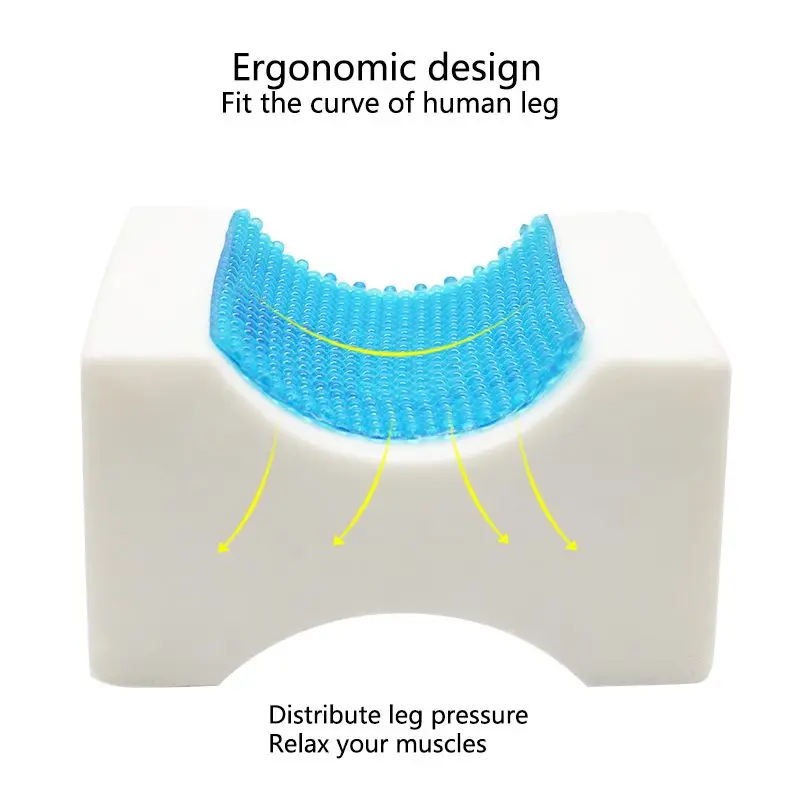 Memory Foam наколенник Подушка для сна Sciatica задняя Бедро совместное Обезболивание спящий на боку ножка подушка для релаксации