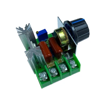 가변 모터 속도 컨트롤러, 전압 조정기, AC 모터 속도 컨트롤러, 50-220V, 25A 모터, 2000W, 1 개