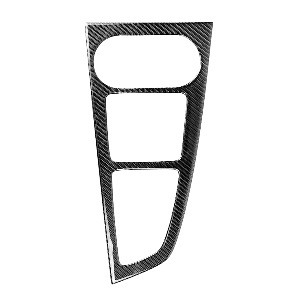 Carbon Fiber Interior Car Gear Box Panel Cover Trim For Audi A5 A4L A4 B9