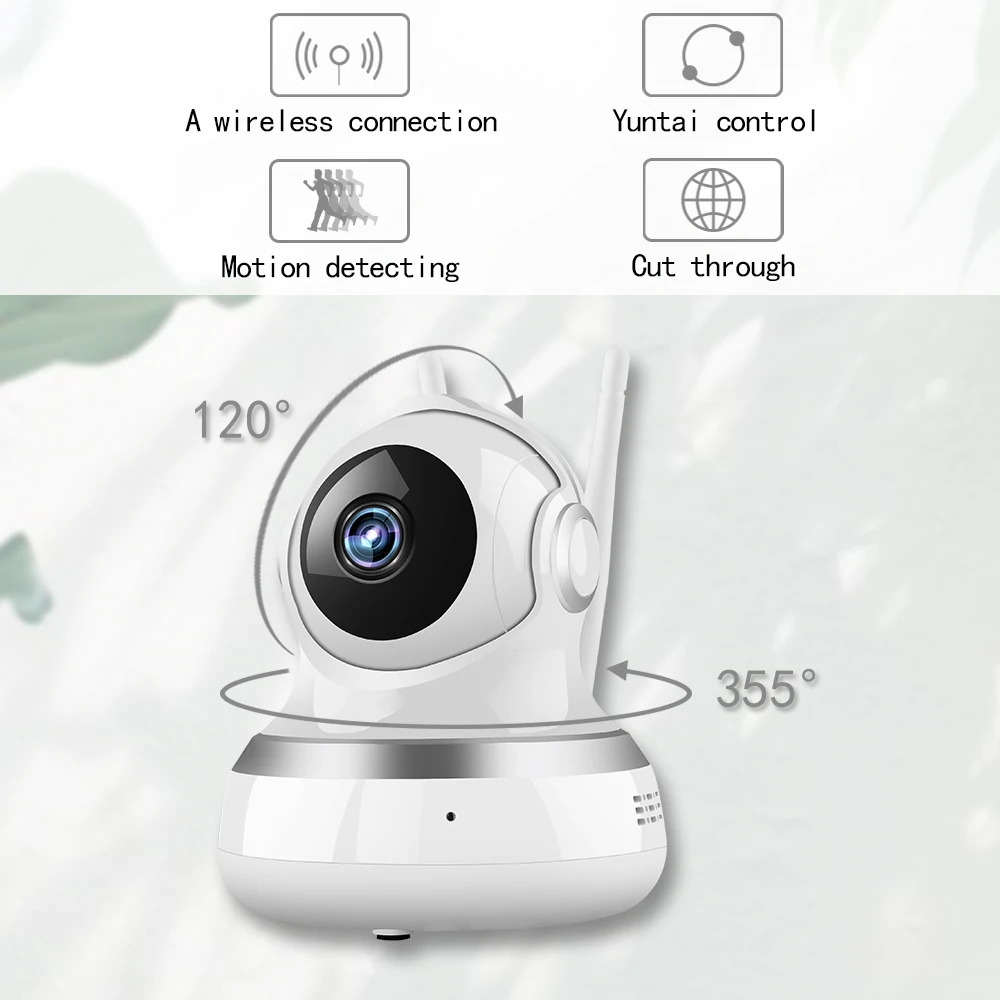 Через DHL PG106 wifi+ GSM gprs беспроводной домашней охранной сигнализации 1080P HD наблюдения IP камера приложение дистанционное управление