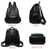 Hot Women Backpacks Designer High Quality Soft Leather Fashion Back Bag Brand Female Travel Bags Mochilas Mujer 2022 Backbags ► Photo 3/6