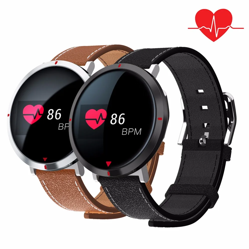 Водонепроницаемый Смарт Браслет фитнес цветной ЖК Bluetooth 4,0 смарт-браслет сердечного ритма в реальном времени для IOS Android телефон