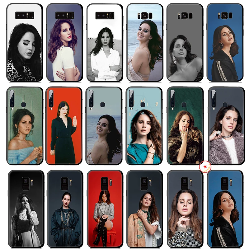Лана Дель Рей с надписью &quotМягкий силиконовый чехол для телефона samsung Galaxy A9 A8 A7 A6