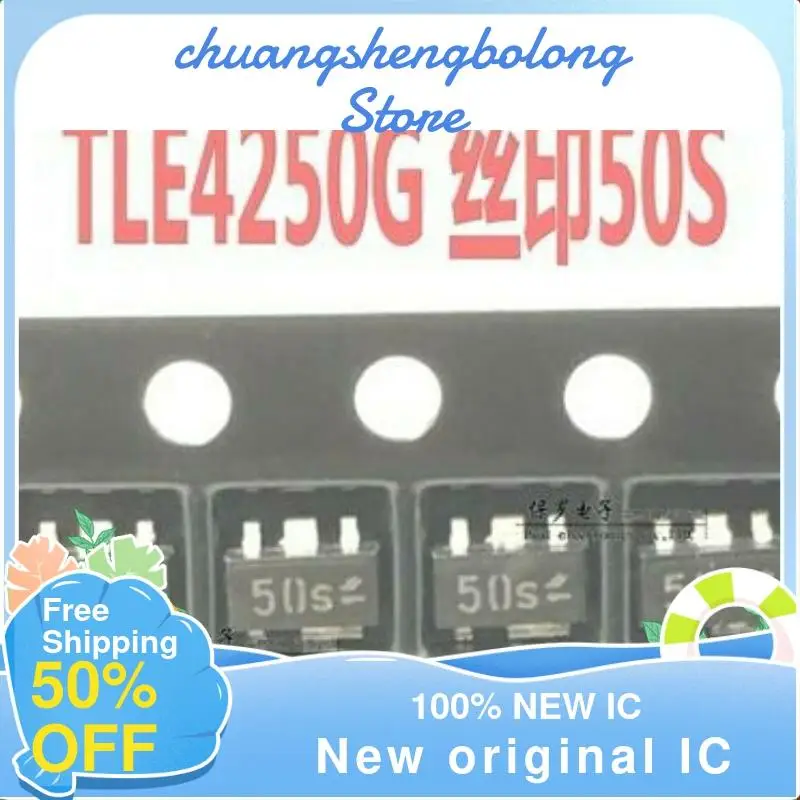 

20 шт. TLE4250G TLE4250 50S SCT-595 новый оригинальный IC