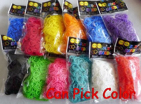 Free Shipping(1000Pcs/Bag) Colorful S-CLIPS For DIY Loom Bands Bracelet  Clips S or C CLIPS Refill LOOM KIT - AliExpress