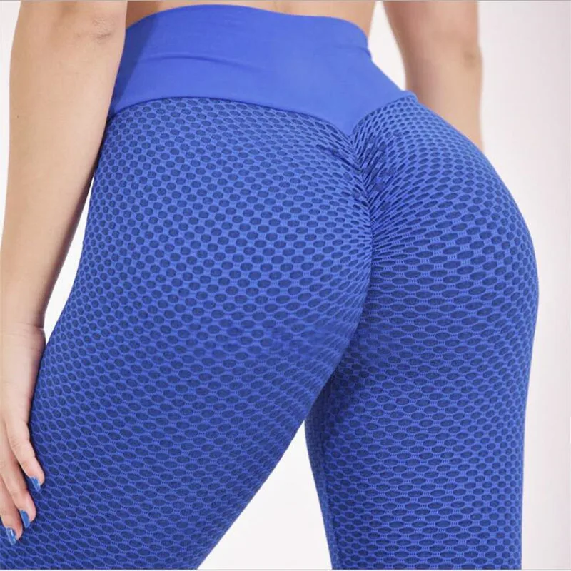 Sexy Fashion Seamless Fitness Women Leggings Patchwork Print High Elastic Waist Push Up Ankle Length Polyester Leggings