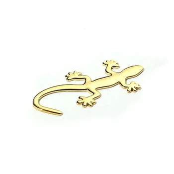 

Insignia Lagartija Dorada Salamandra Coche Adhesiva Emblema Metalizada Valmoni