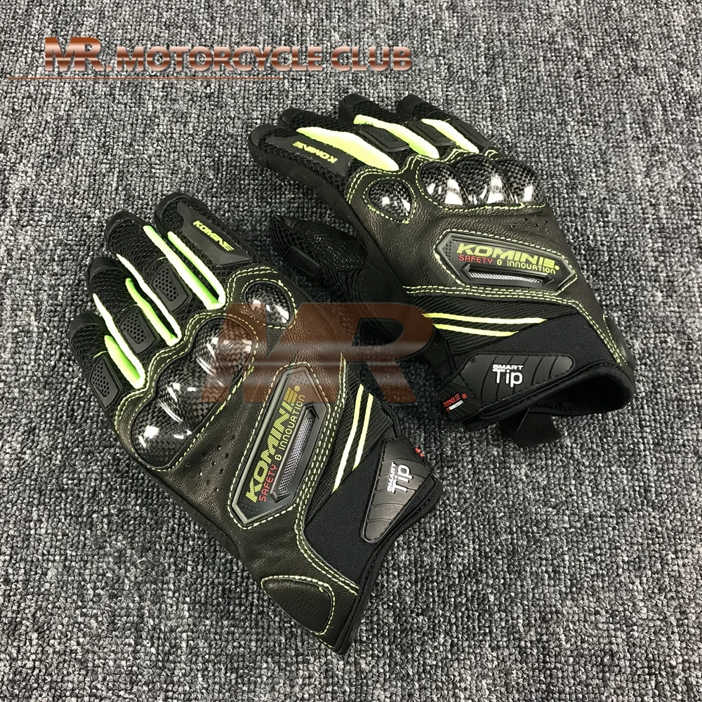 Guantes de cuero para moto KOMINE GK-167