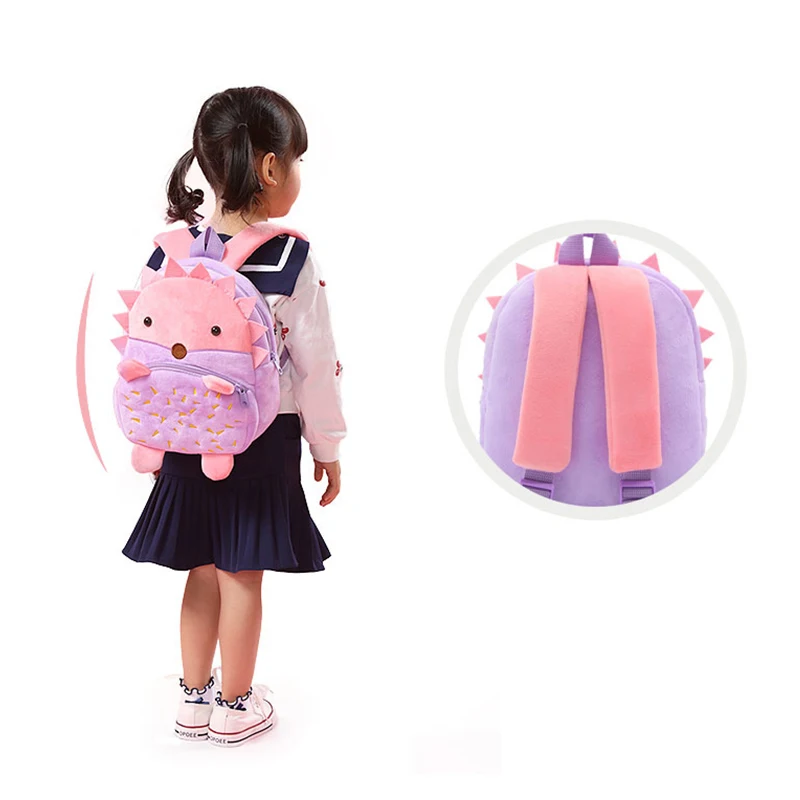 Милая Детская сумка с животными из мультфильмов Kawaii плюшевые рюкзаки для детей
